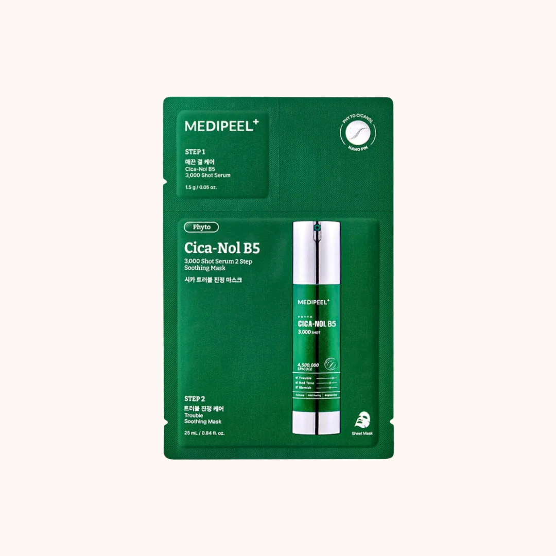 Phyto Cica-Nol B5 3000 Shot Serum 2 Step Mask